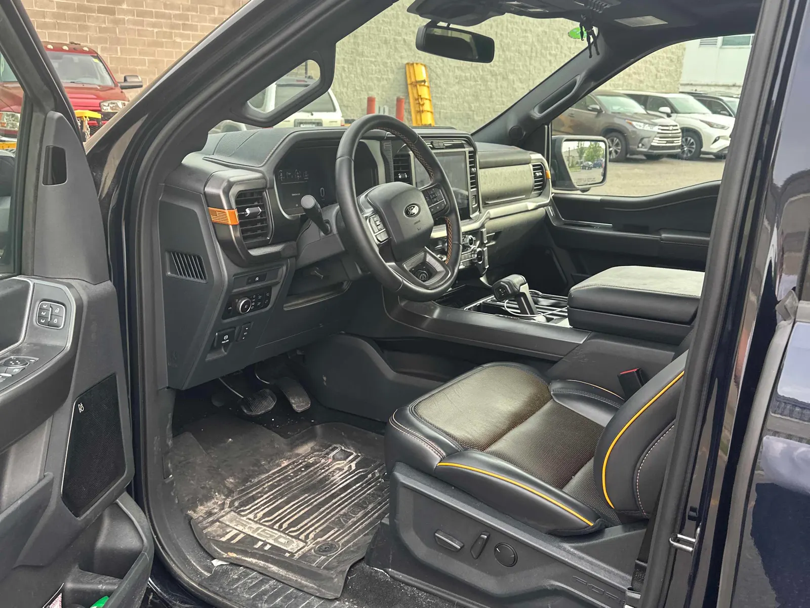 Interior driver side