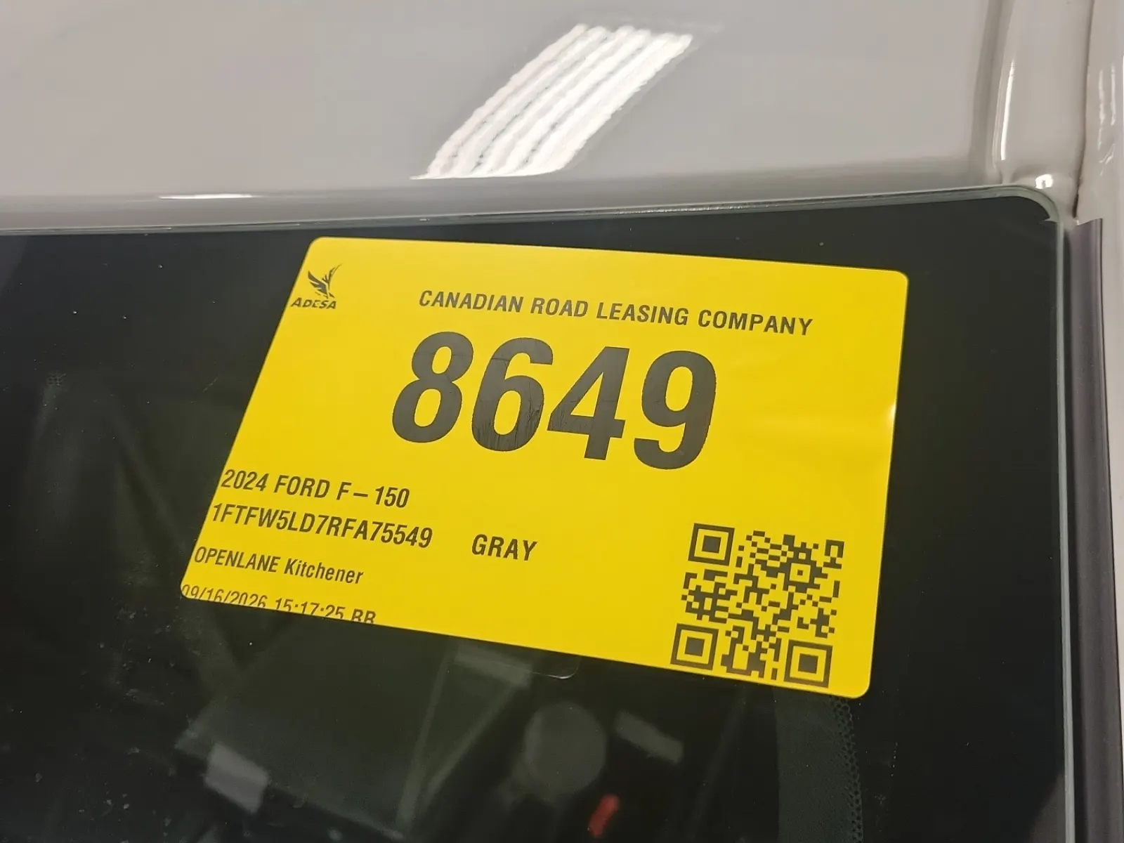 Inventory Label Photo