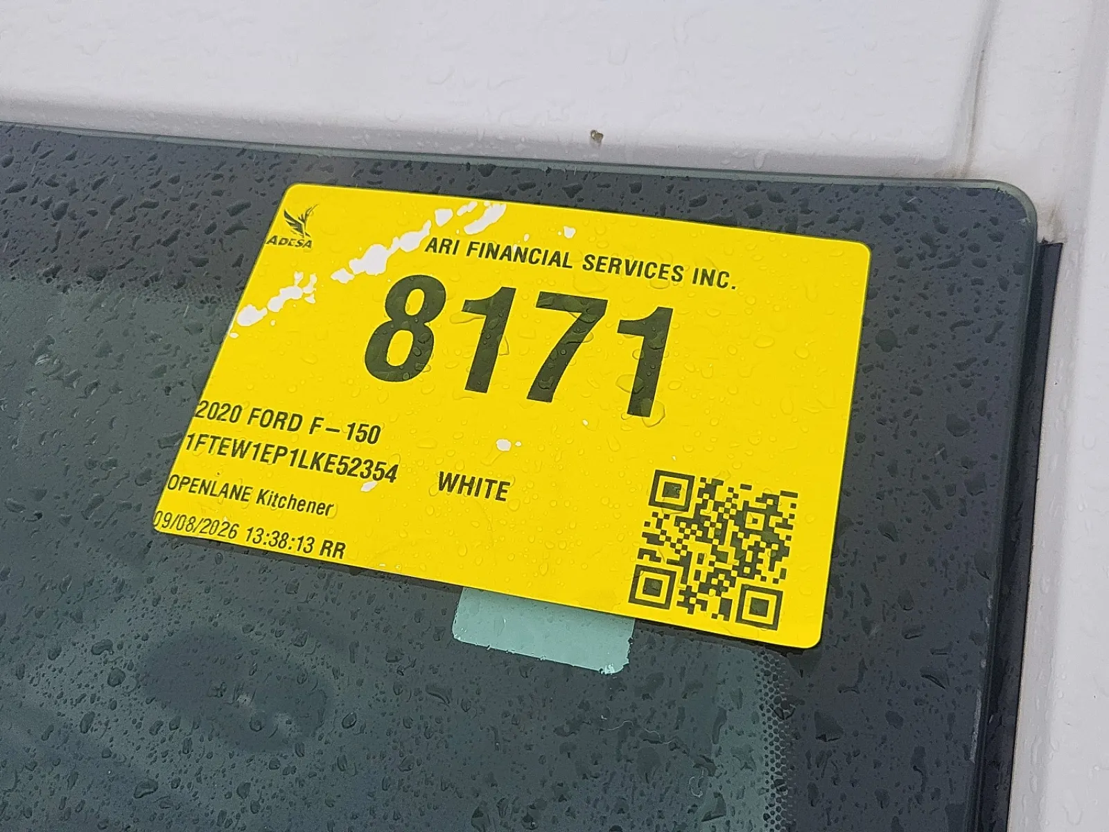 Inventory Label Photo