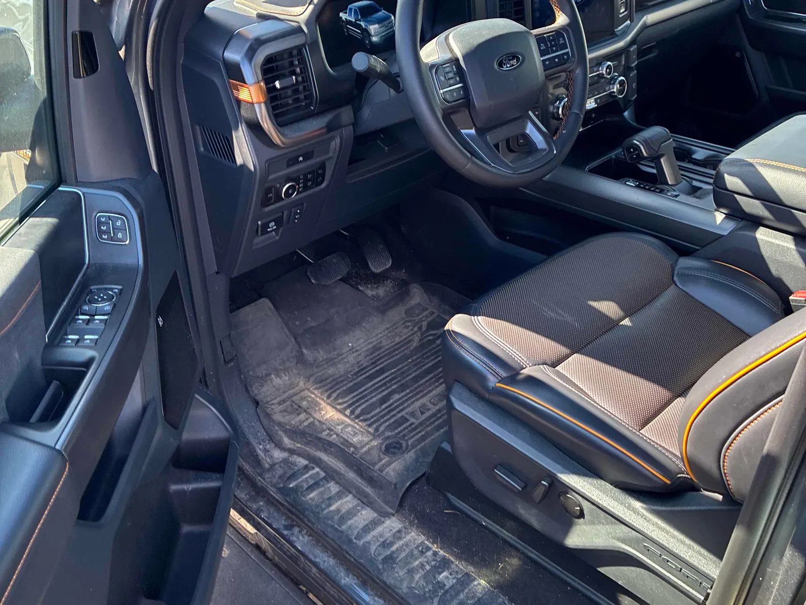 Interior driver side