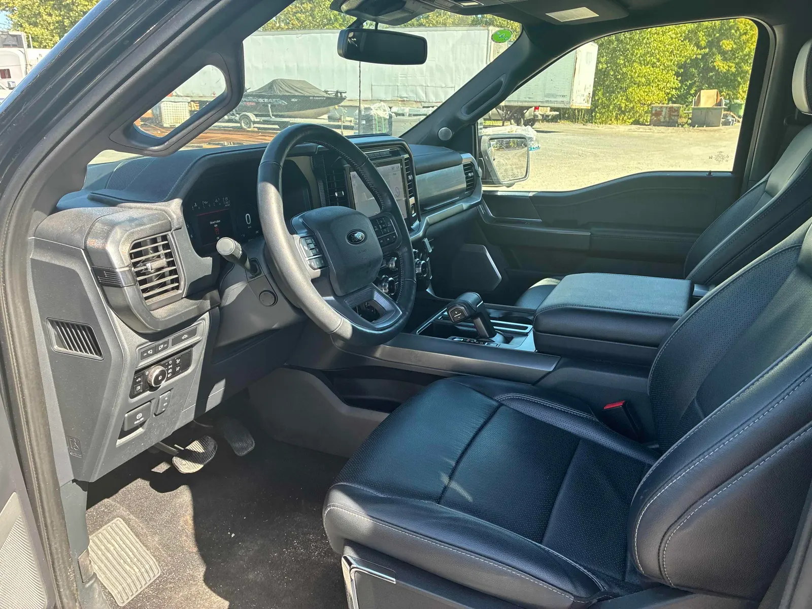Interior driver side