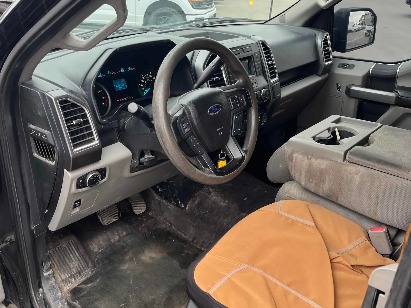 Interior driver side