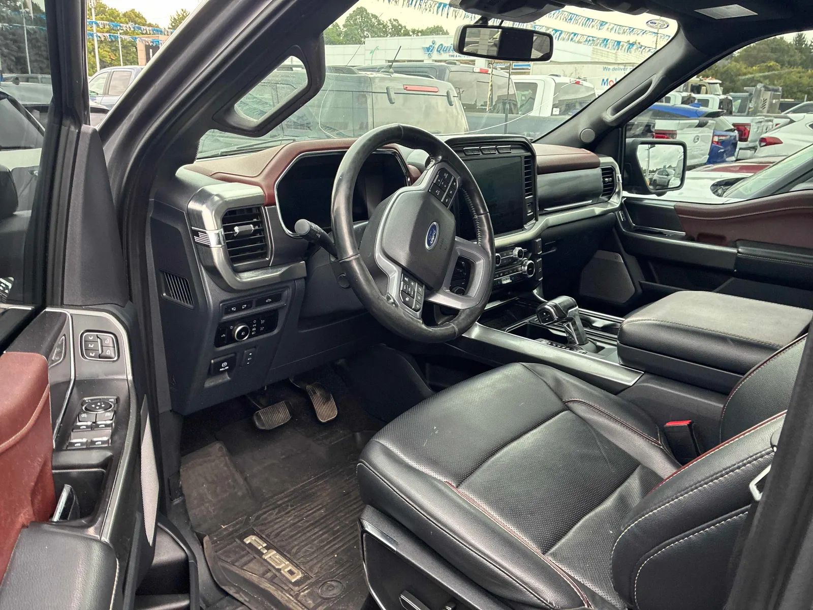 Interior driver side