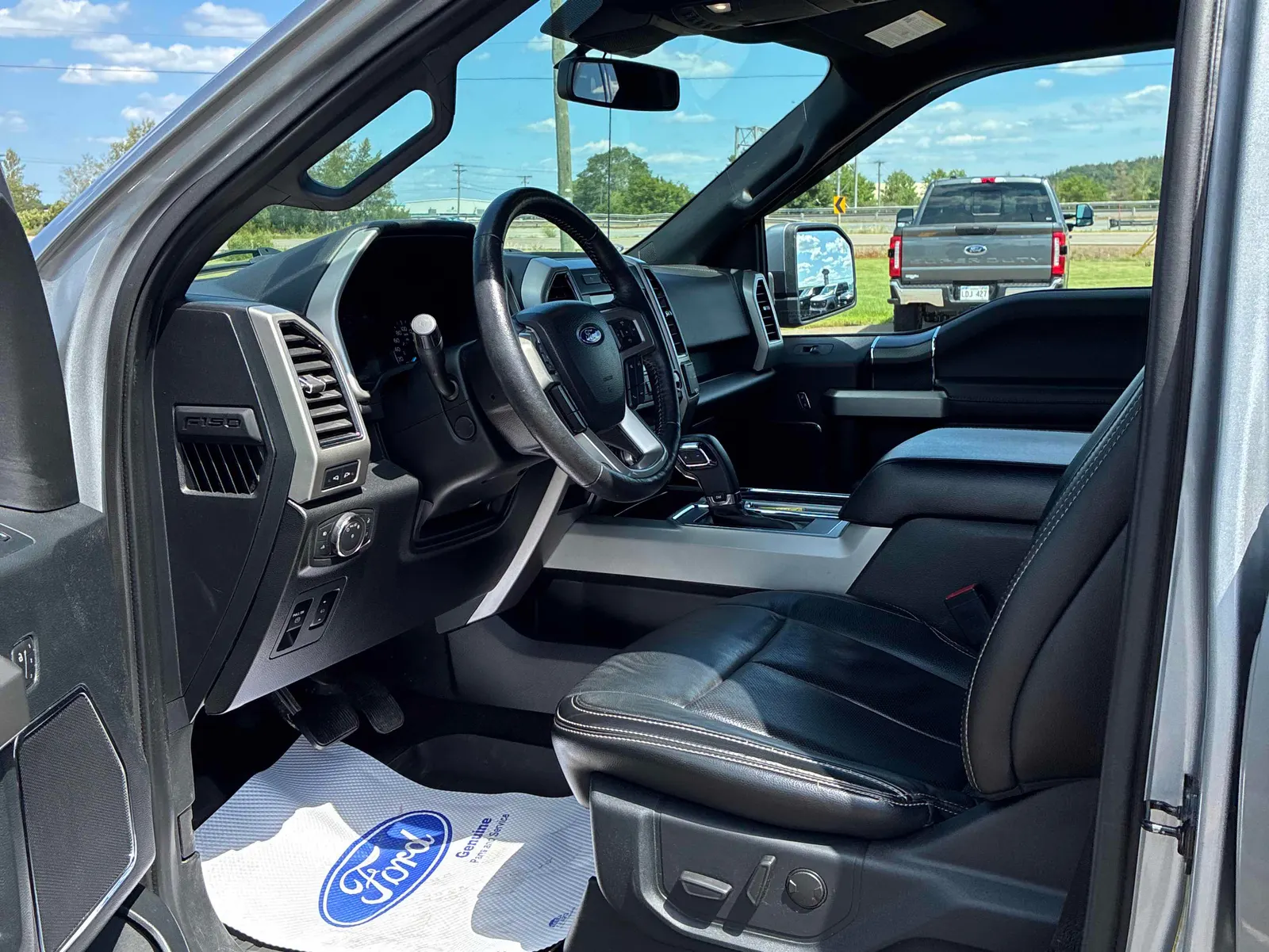 Interior driver side