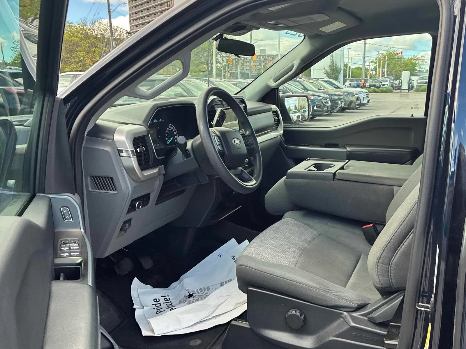Interior driver side