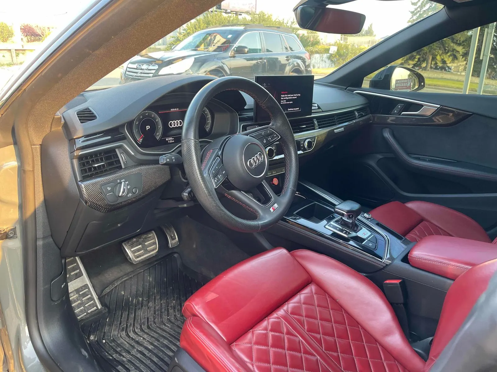 Interior driver side