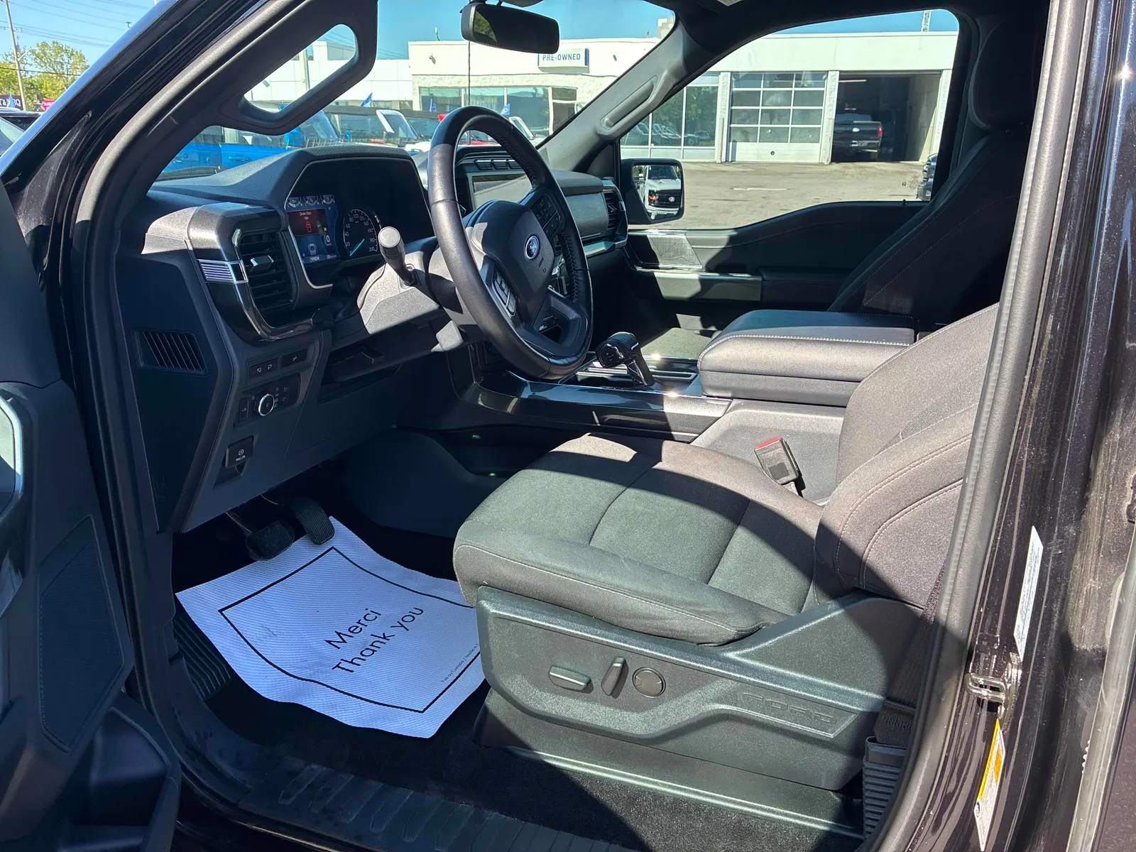 Interior driver side