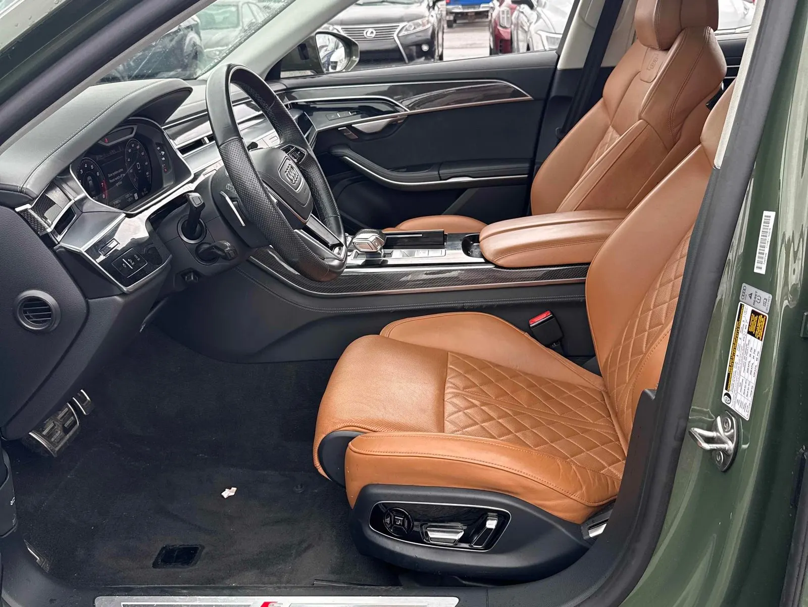 Interior driver side