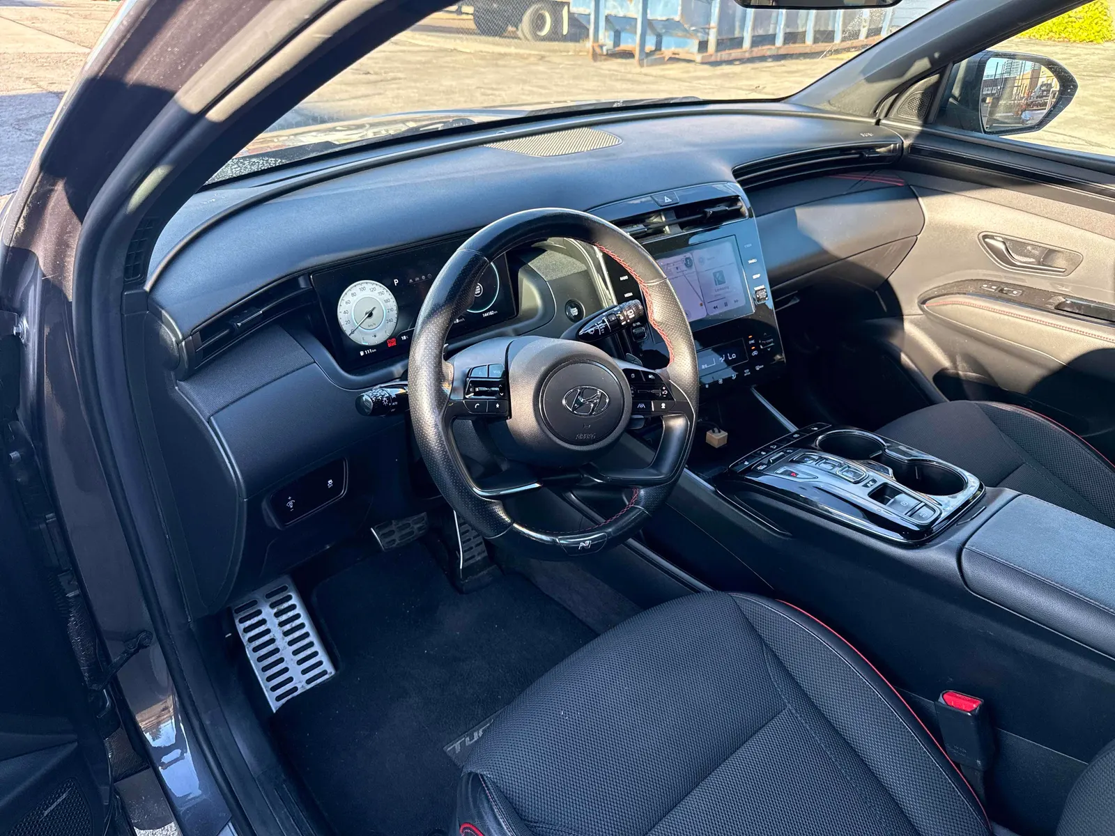 Interior driver side