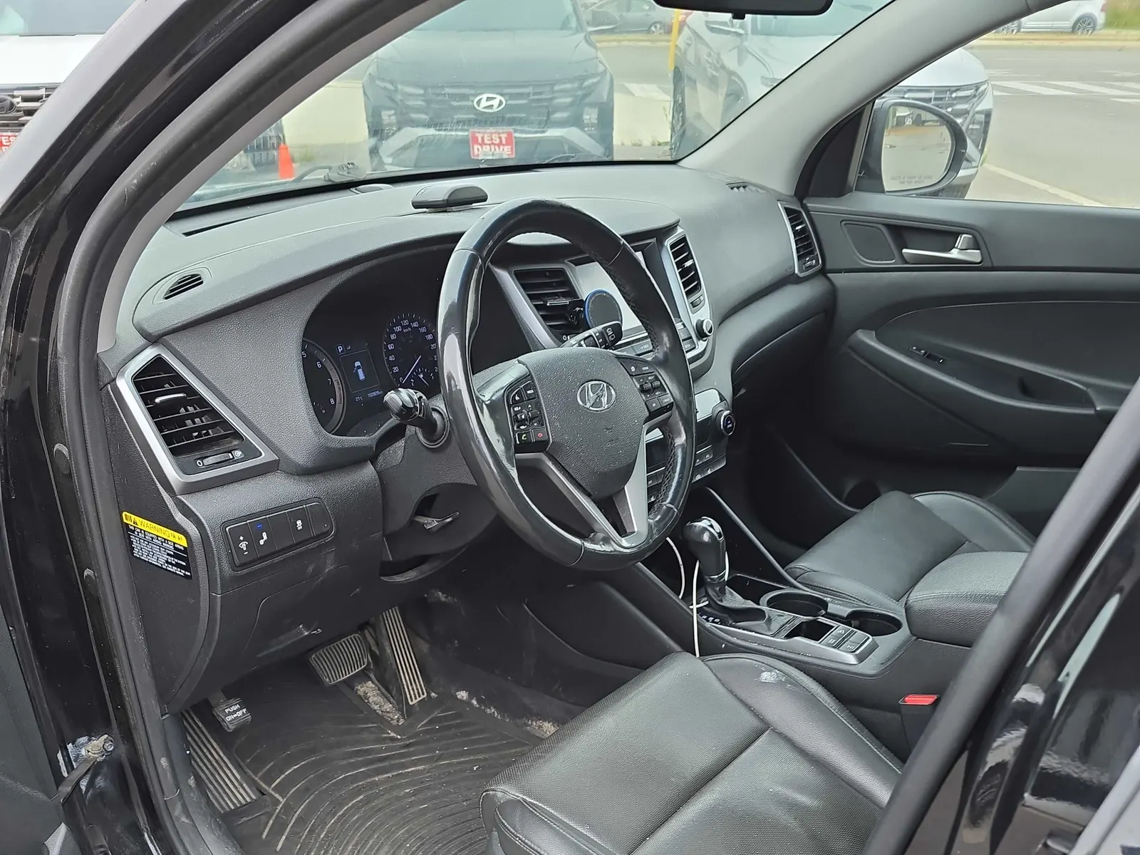 Interior driver side