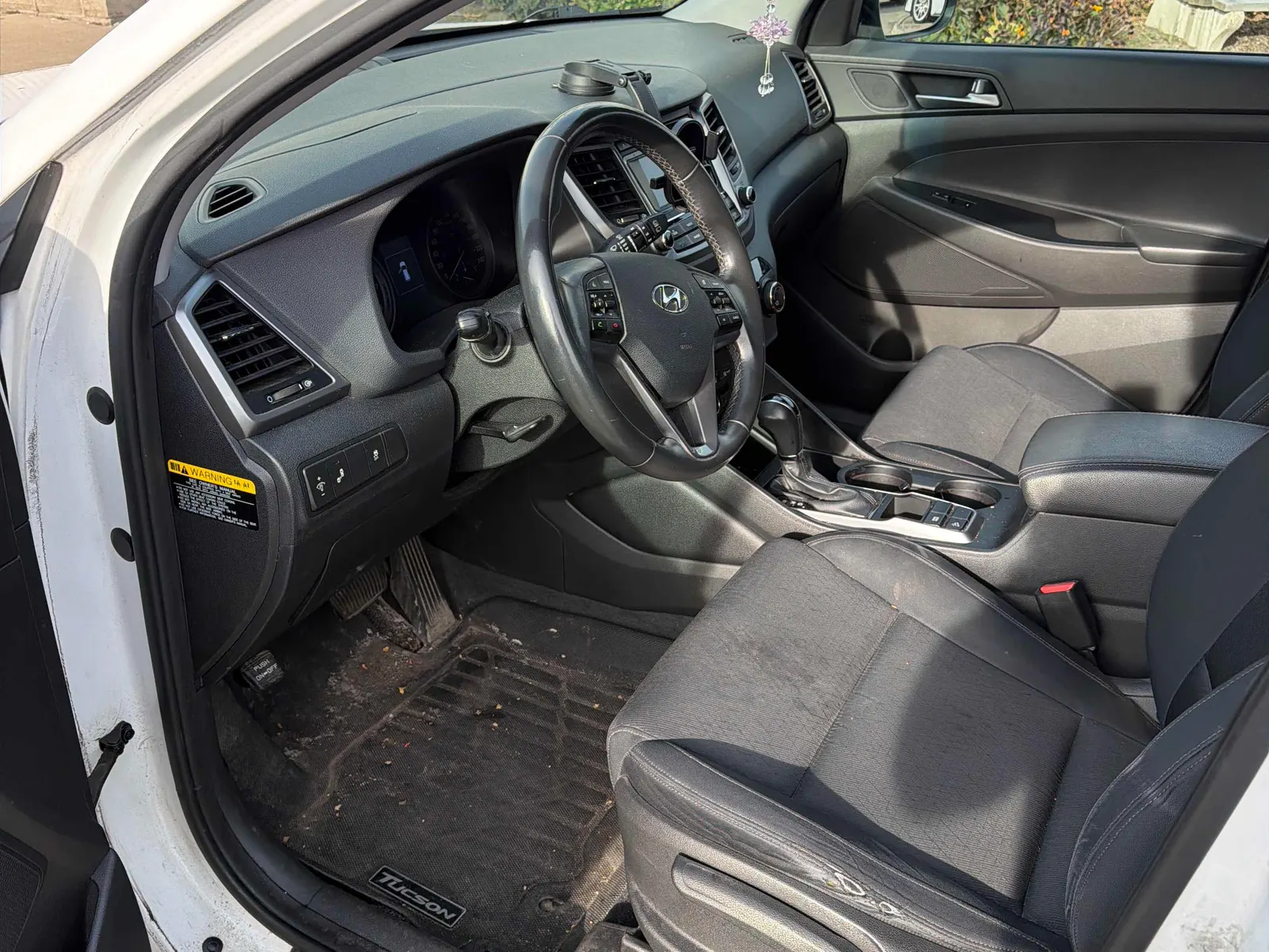 Interior driver side