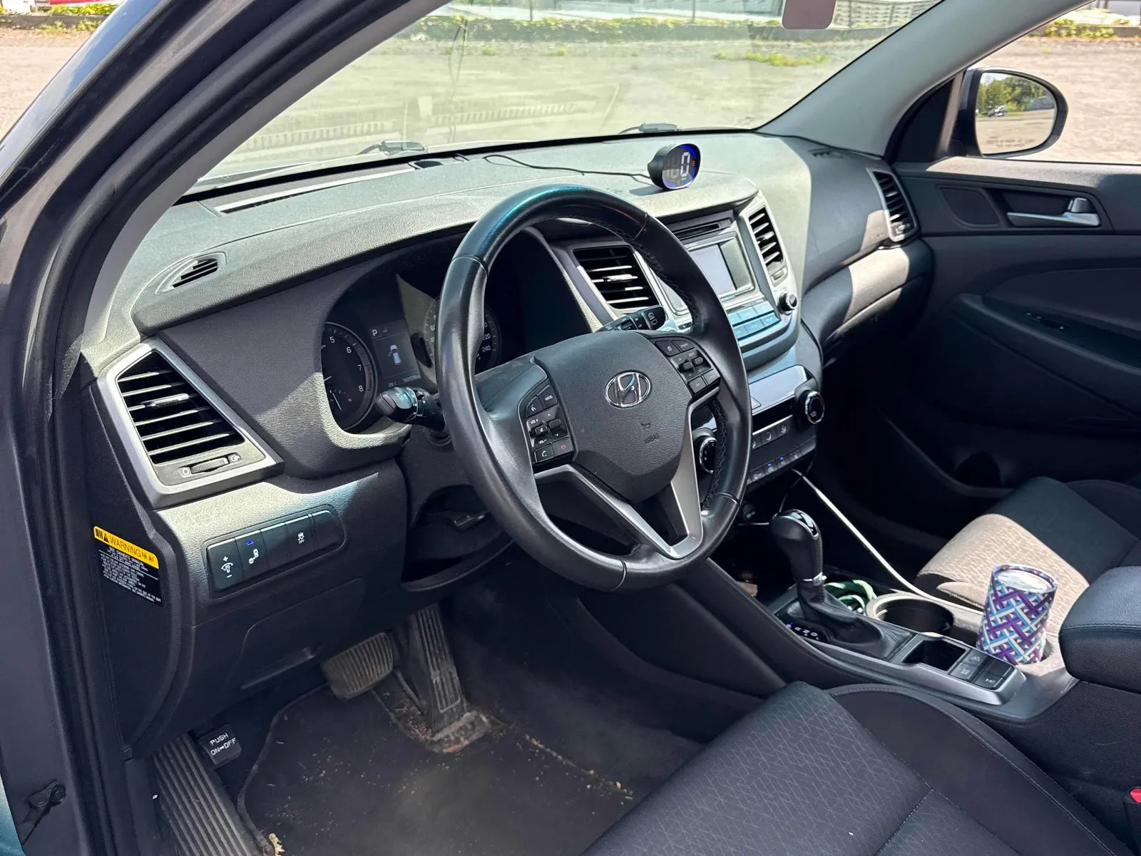 Interior driver side
