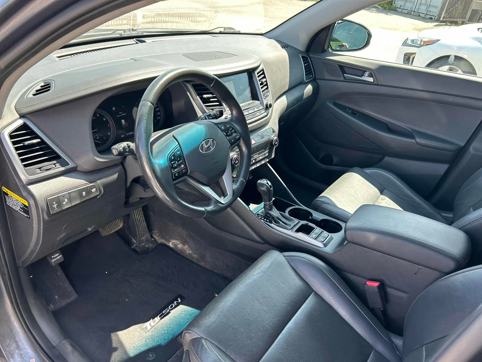 Interior driver side