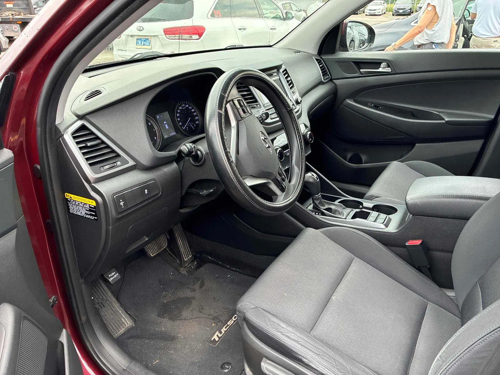 Interior driver side