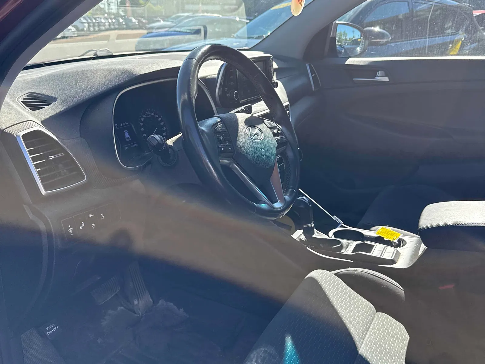 Interior driver side