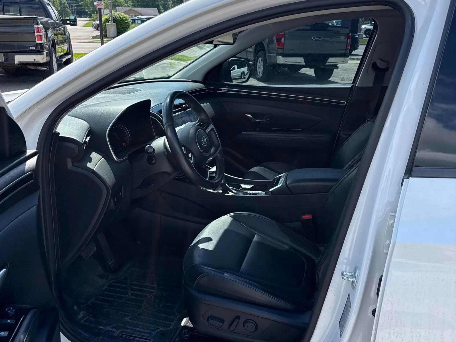 Interior driver side