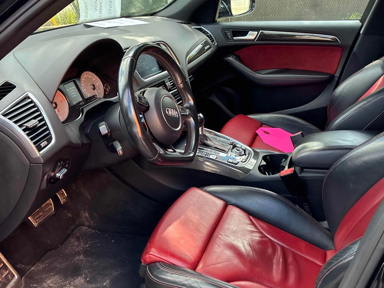 Interior driver side