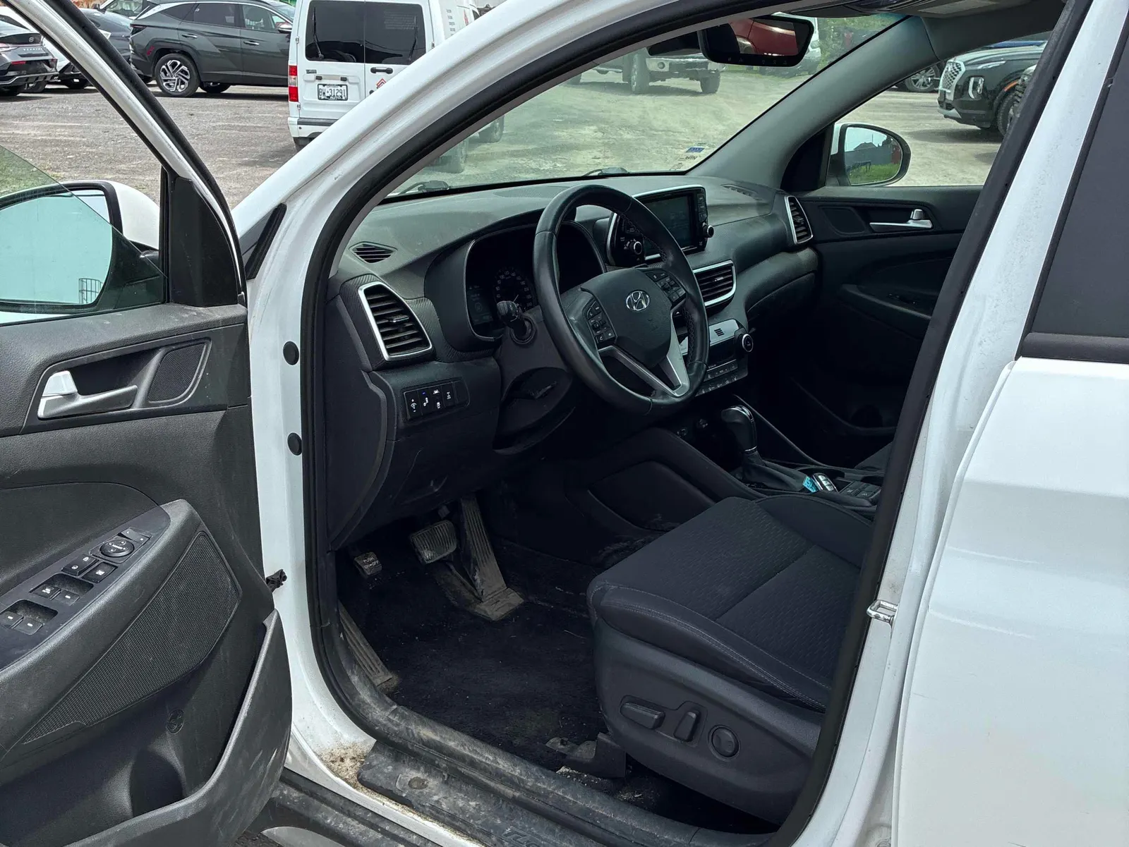 Interior driver side