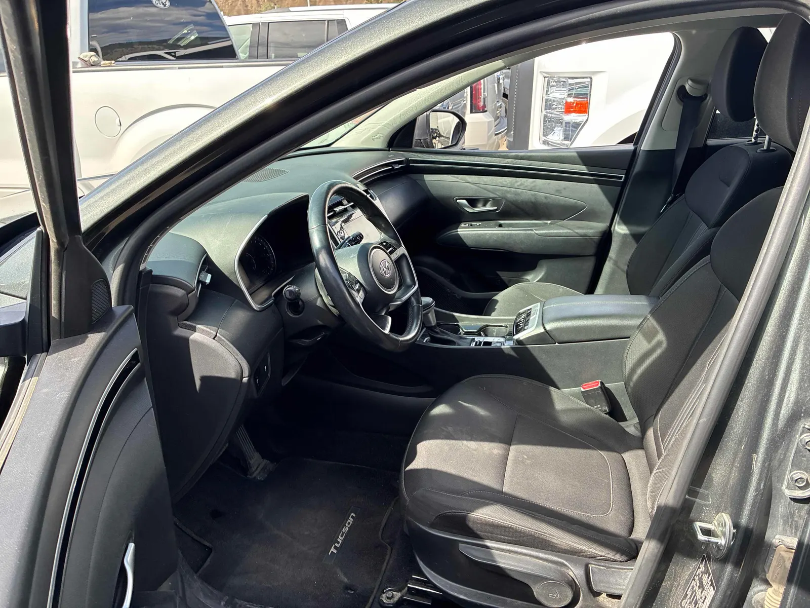 Interior driver side