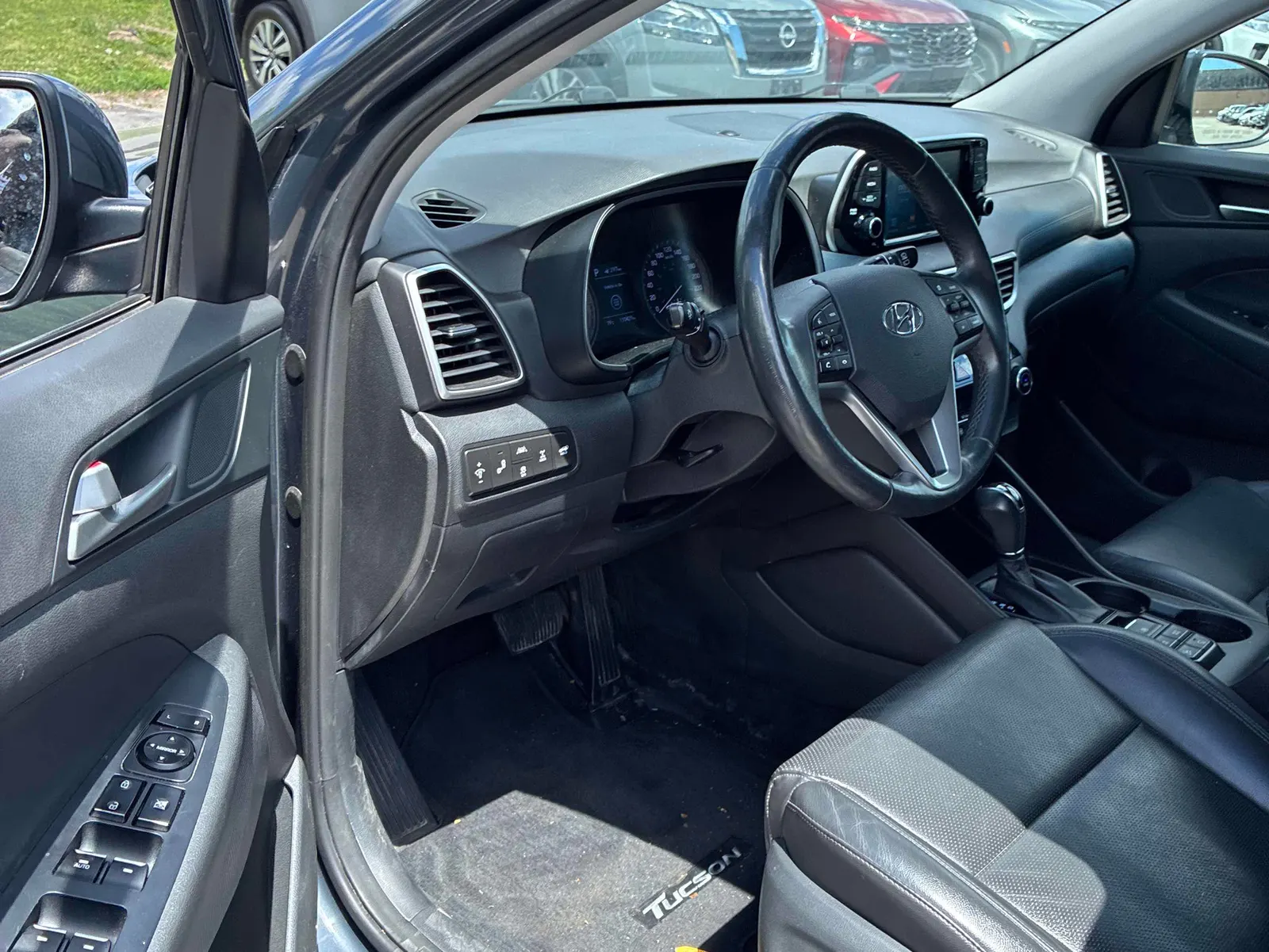 Interior driver side