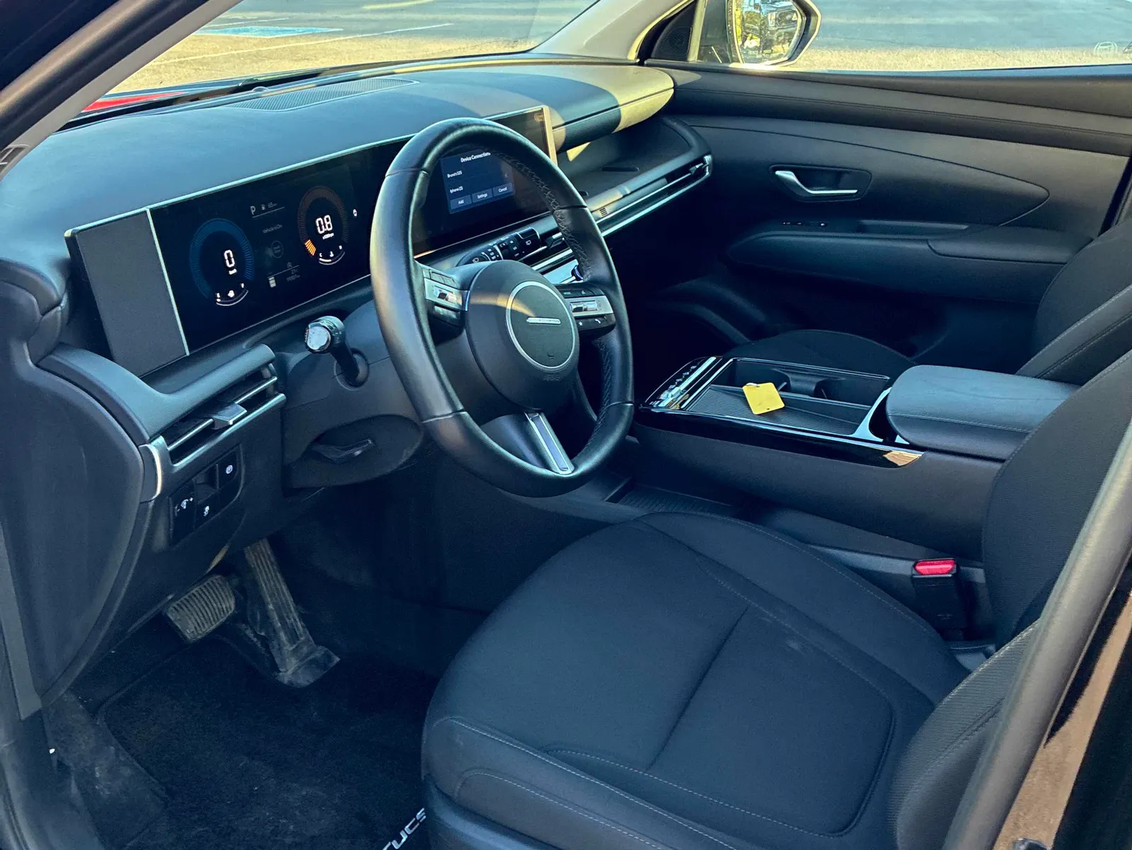 Interior driver side