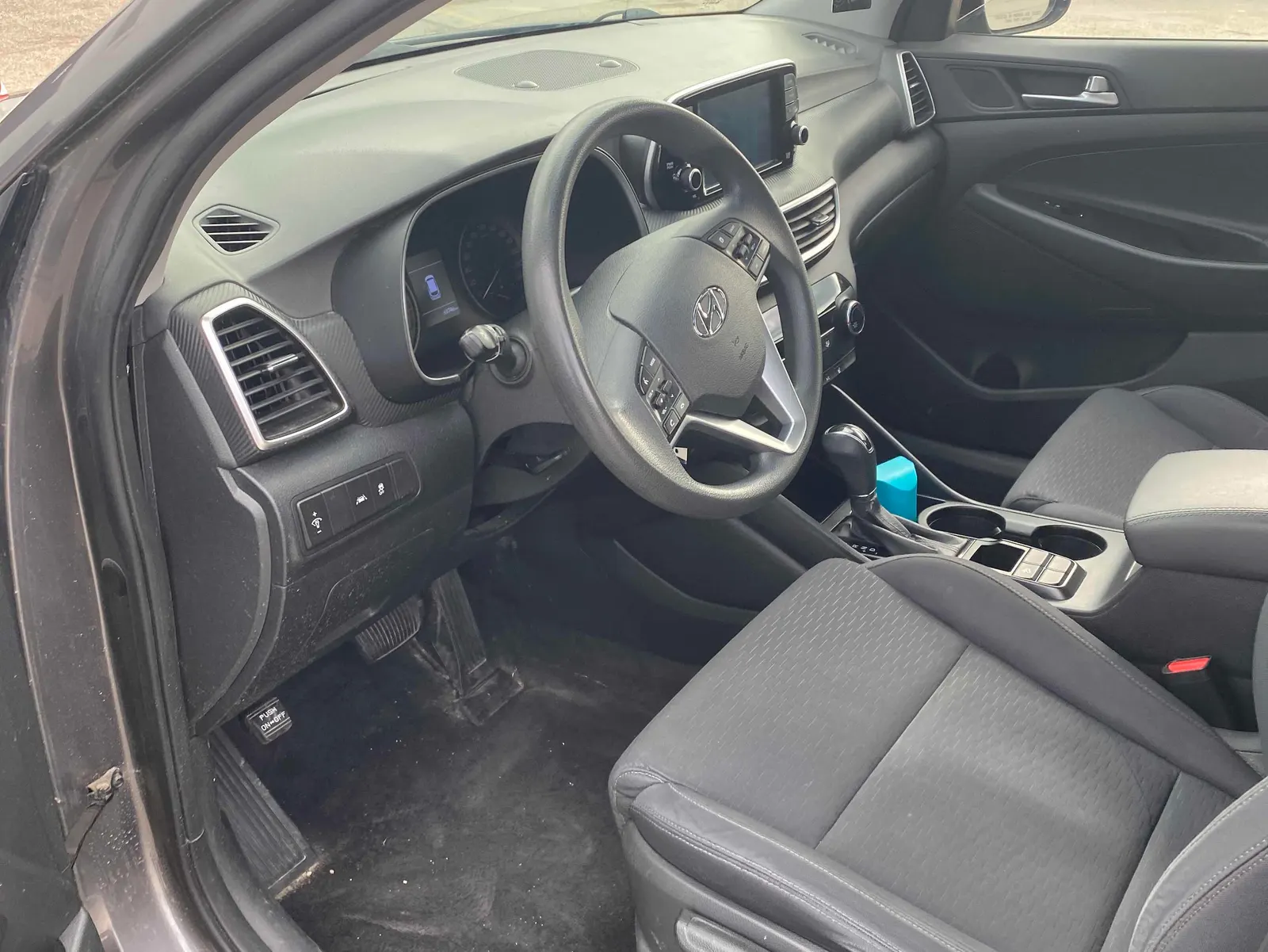 Interior driver side