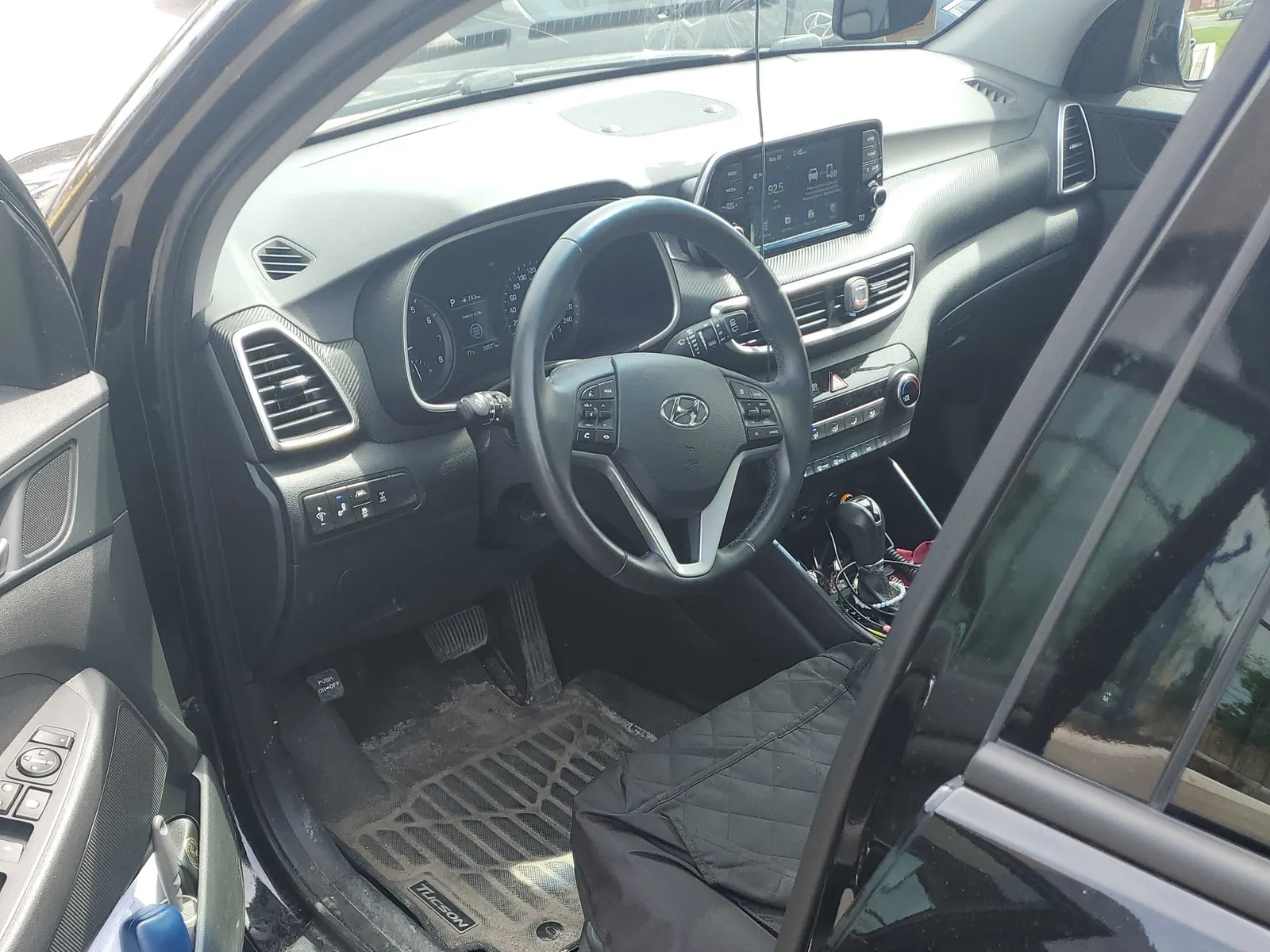Interior driver side