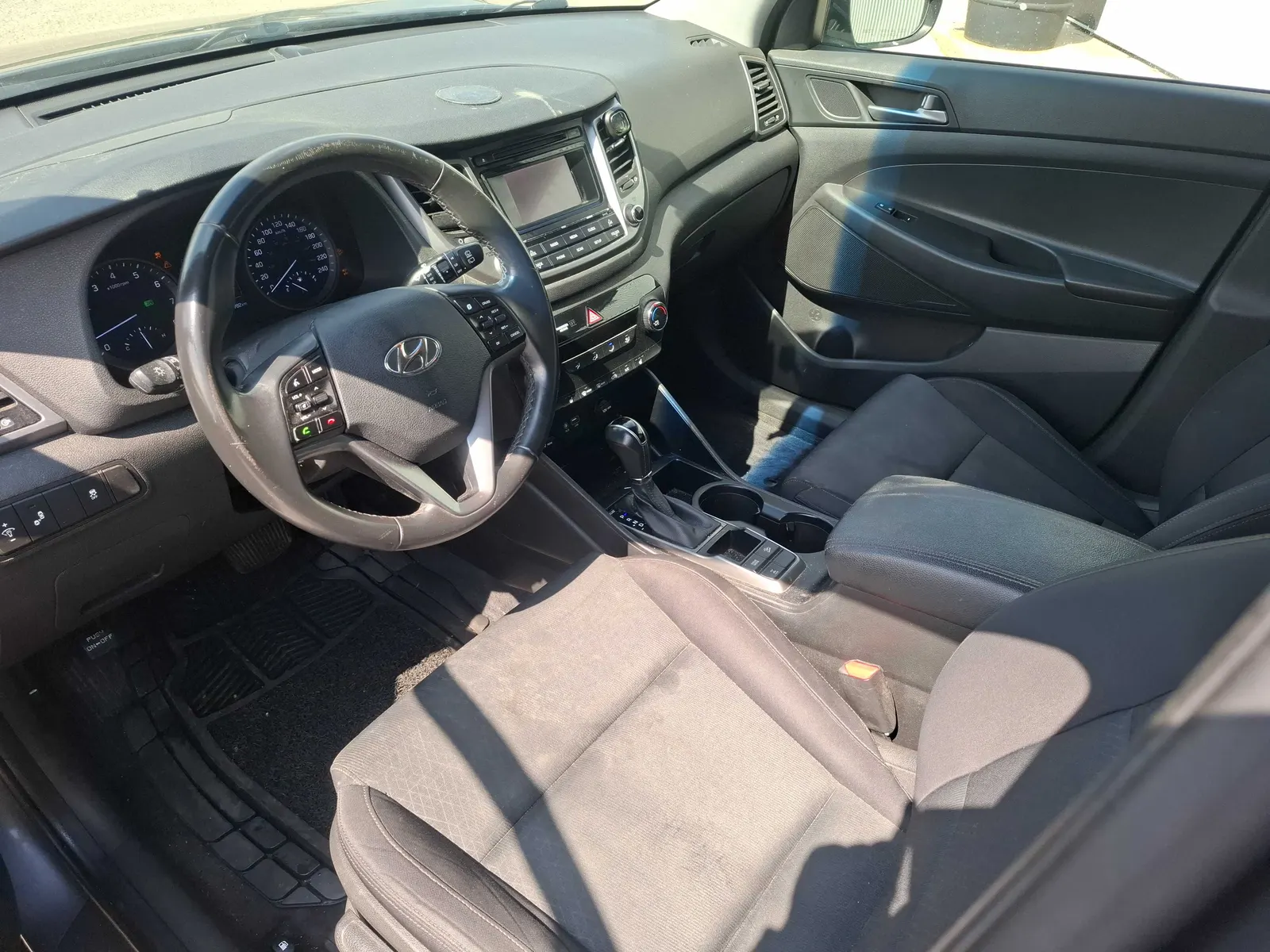 Interior driver side