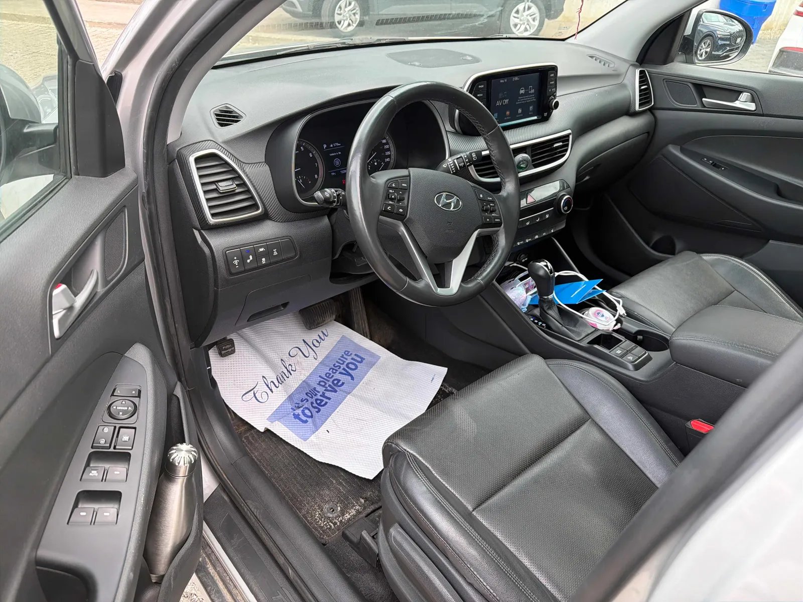 Interior driver side