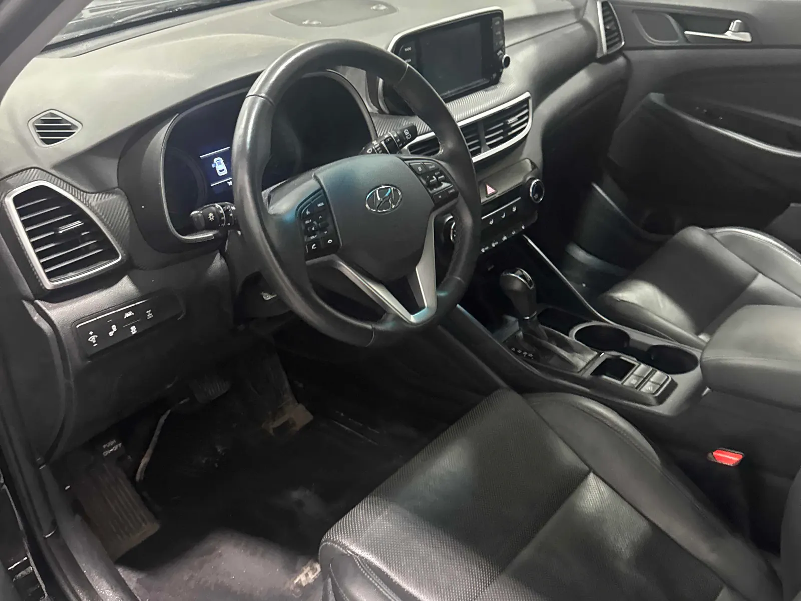 Interior driver side