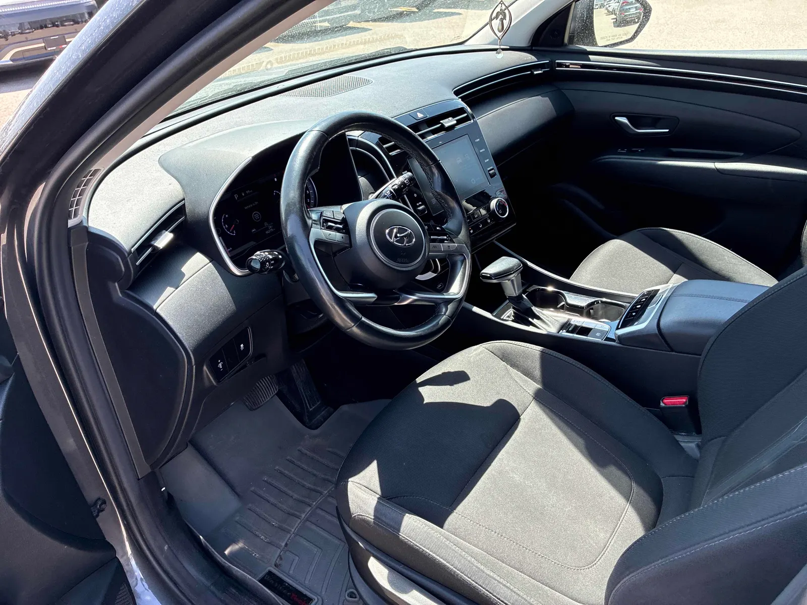 Interior driver side