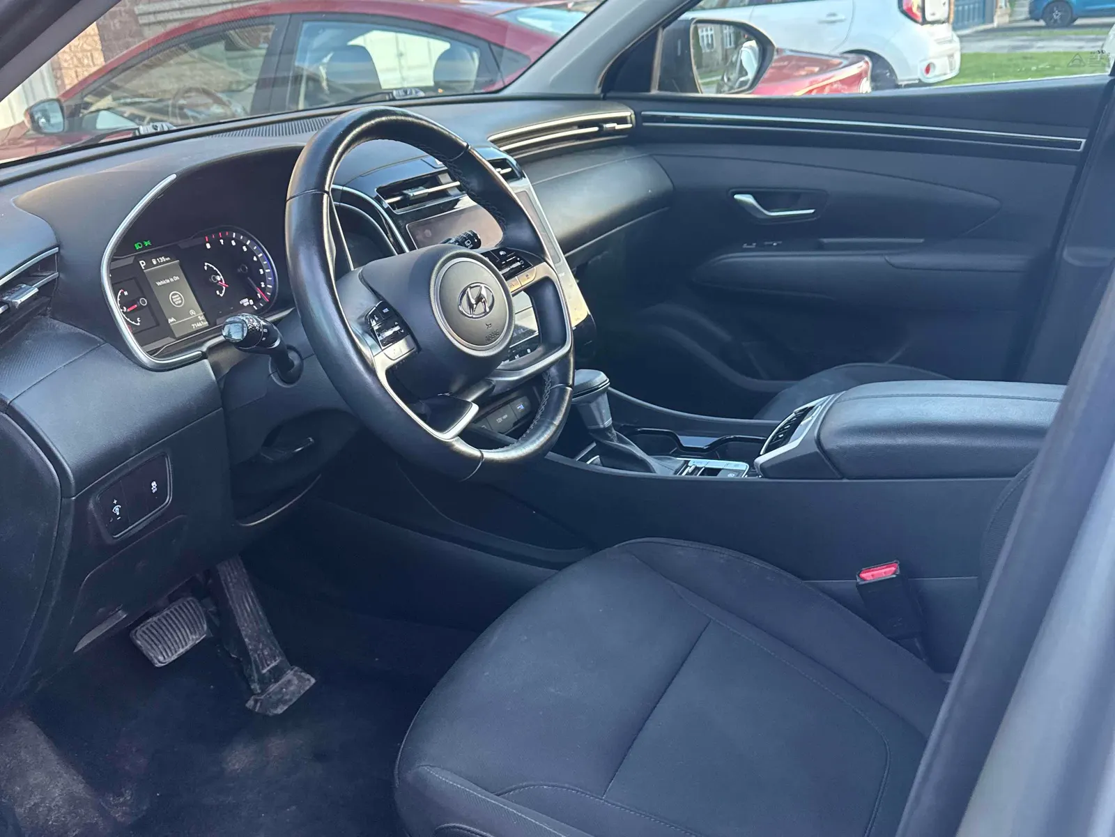 Interior driver side
