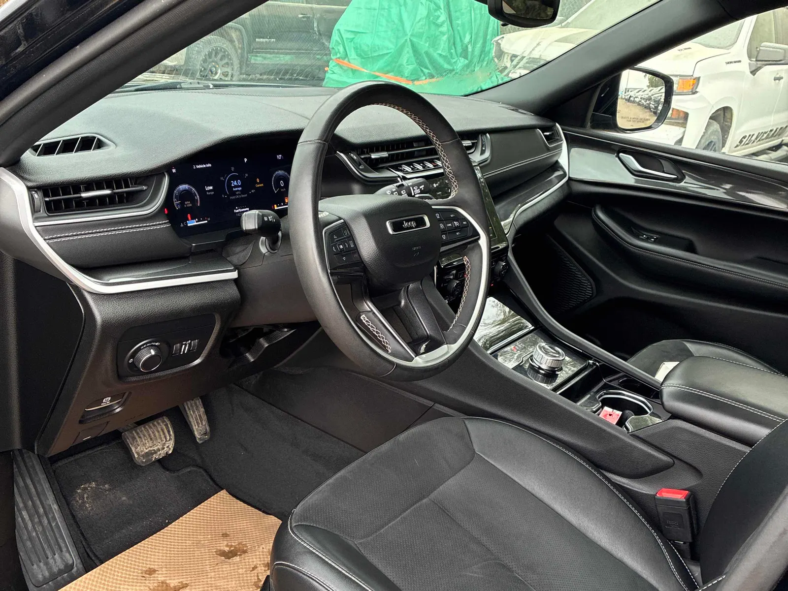 Interior driver side