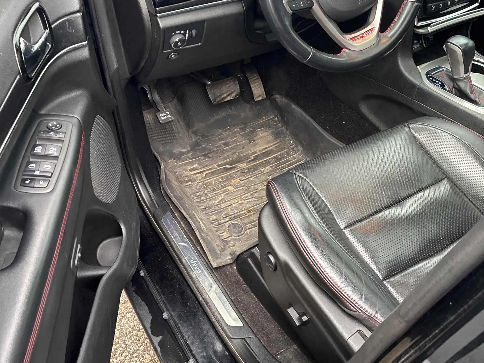 Interior driver side