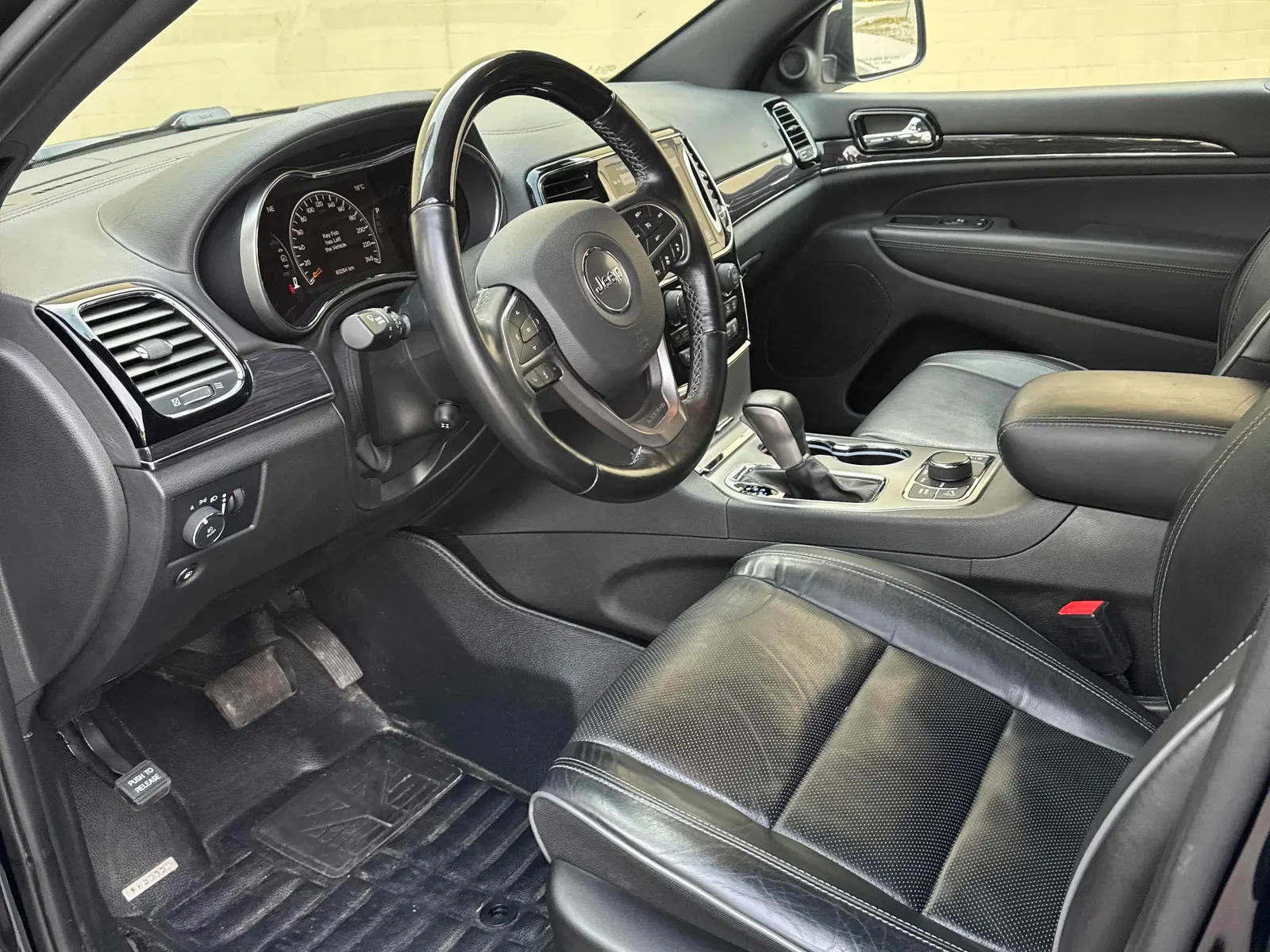 Interior driver side