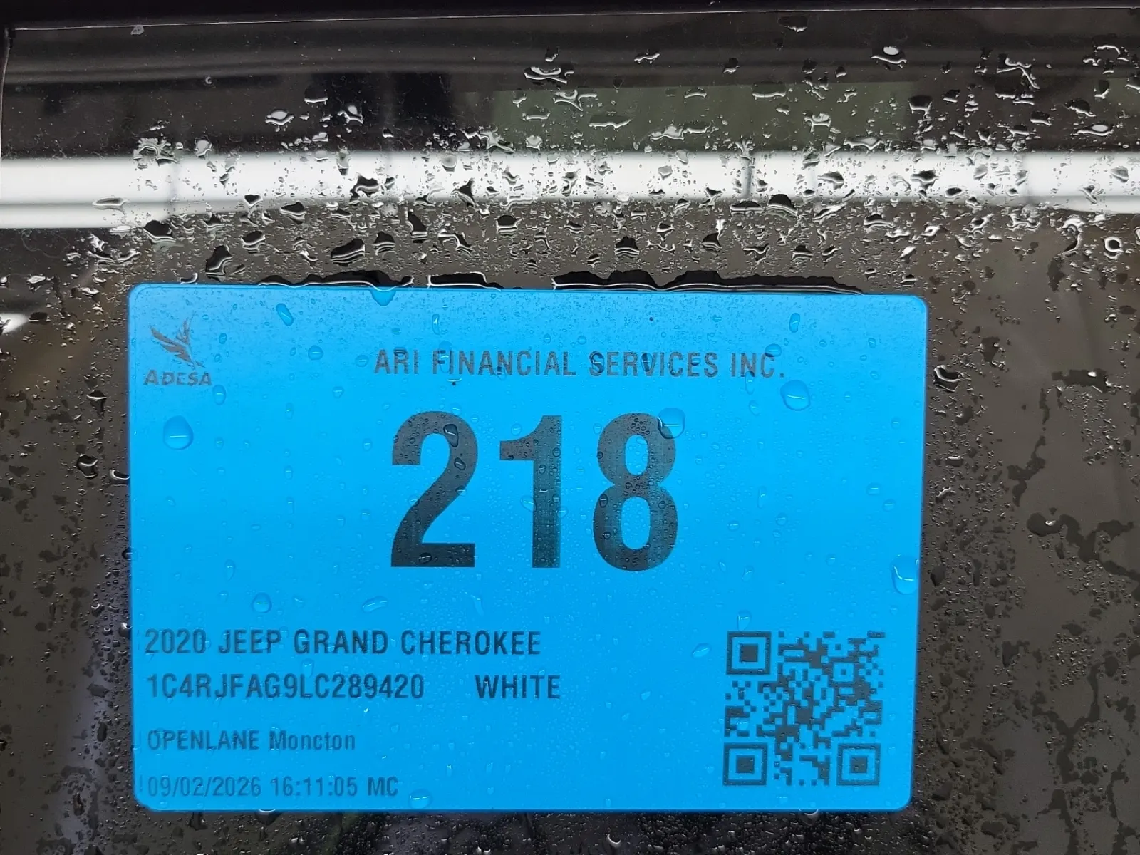 Inventory Label Photo
