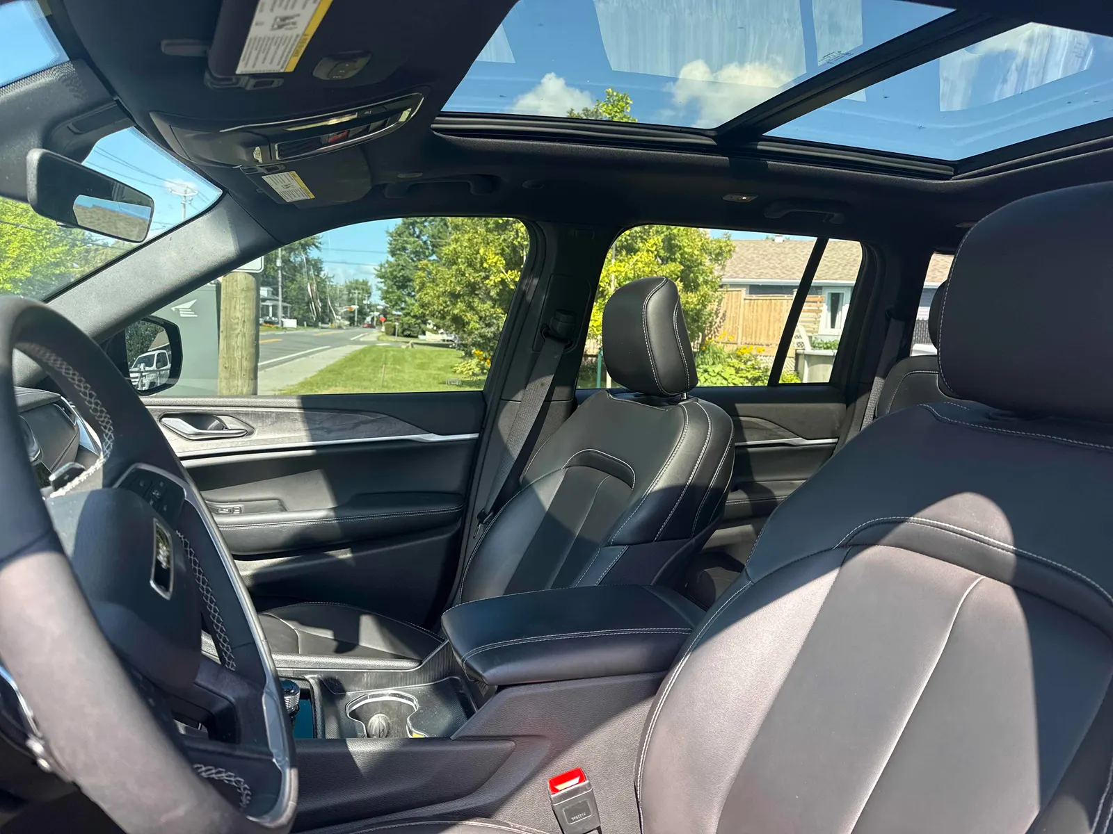 Interior driver side