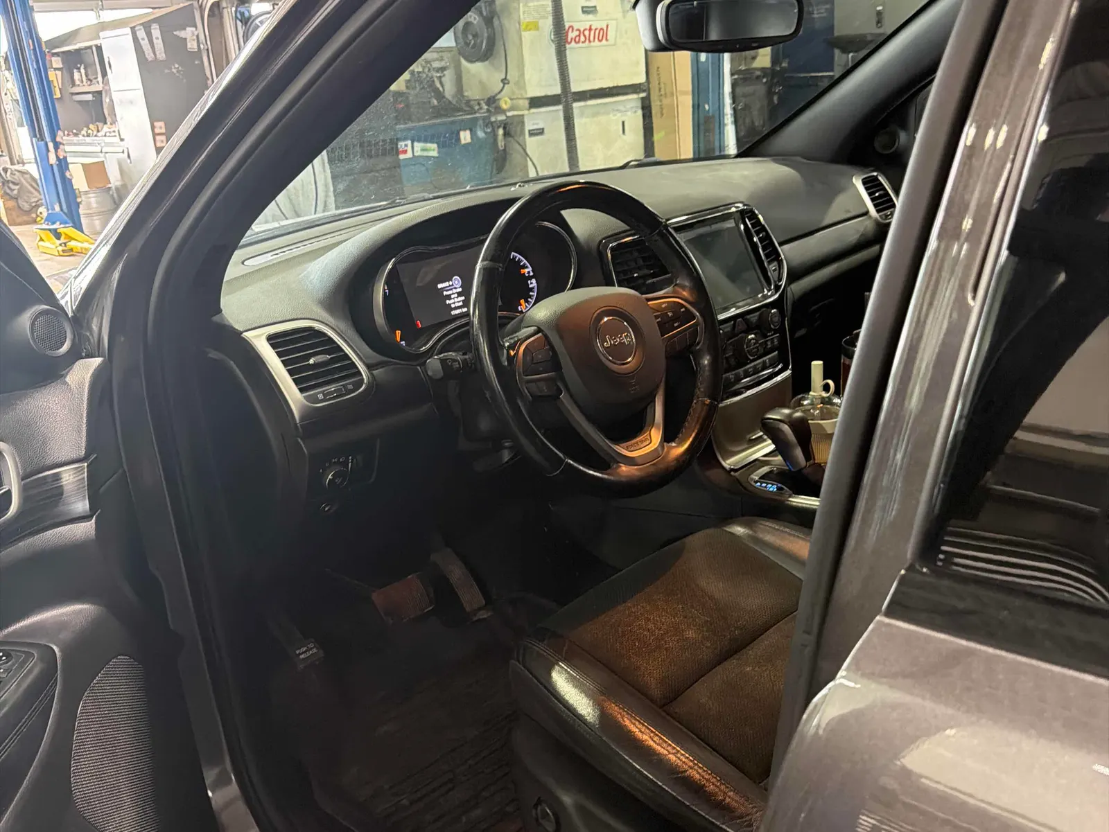 Interior driver side