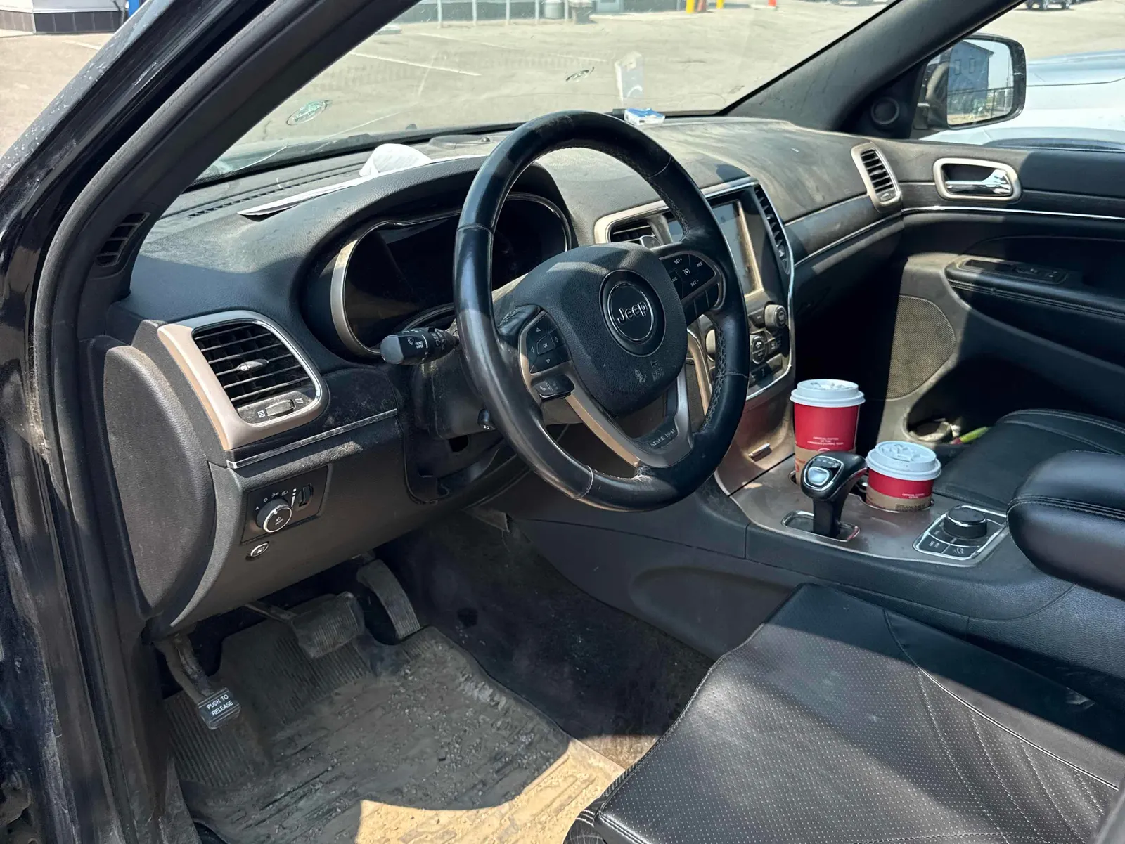 Interior driver side