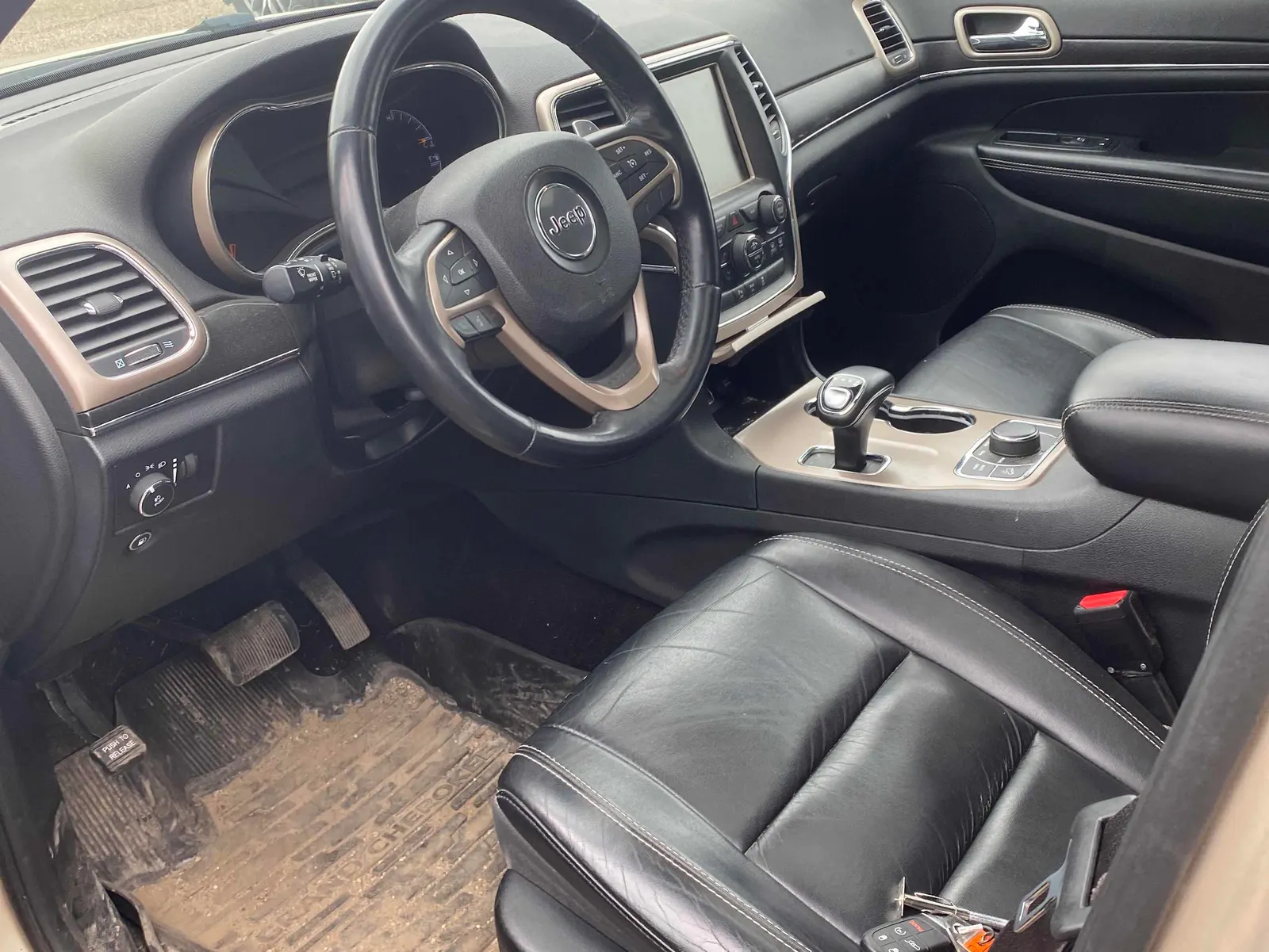 Interior driver side