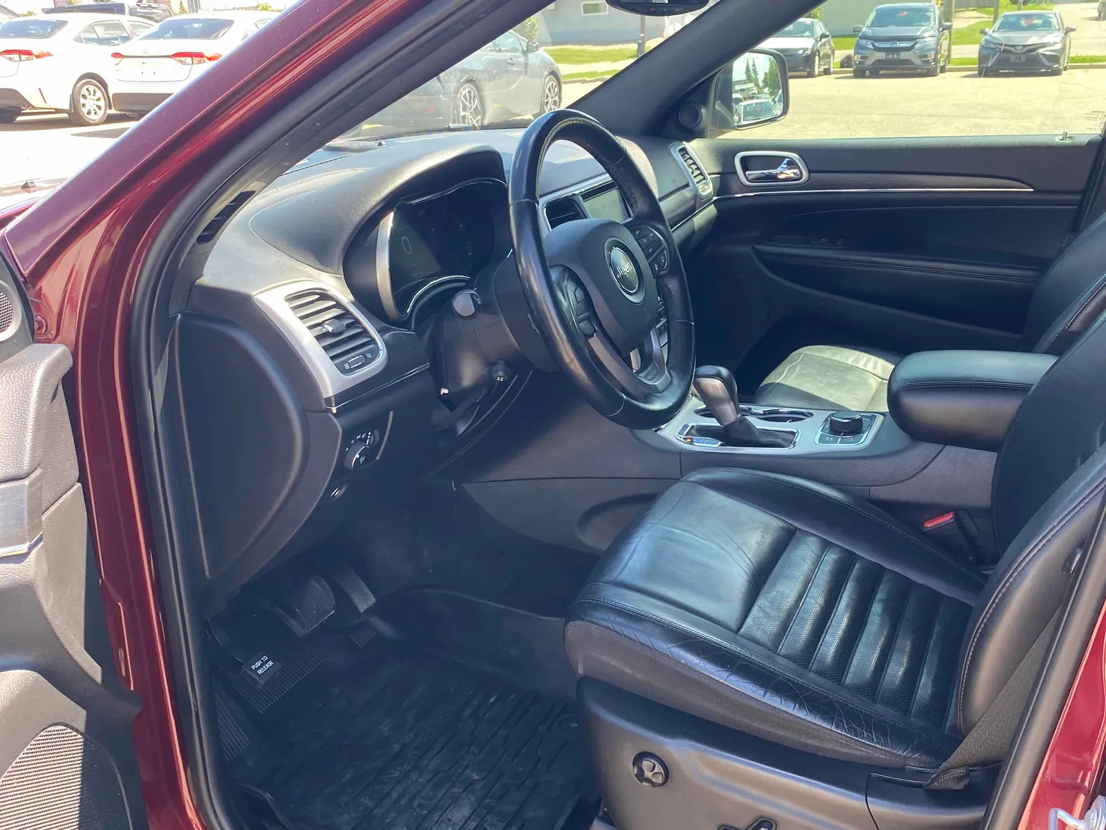 Interior driver side