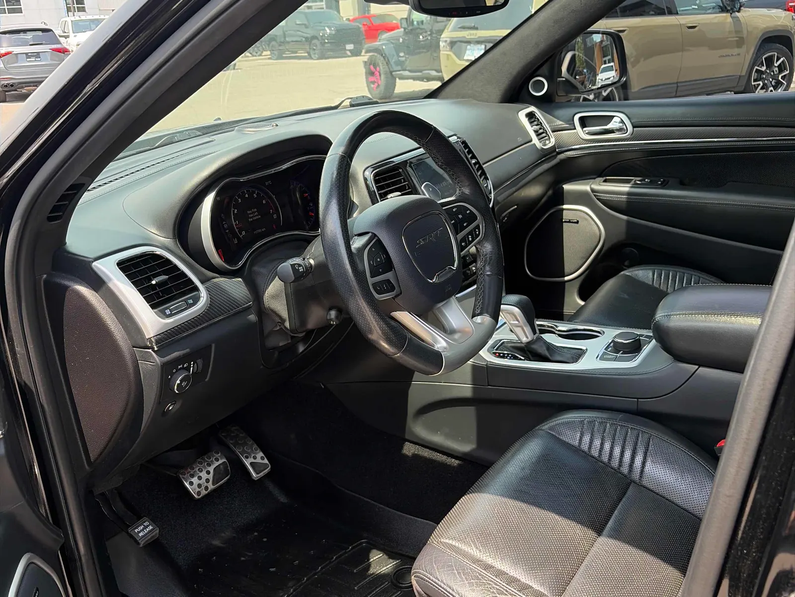 Interior driver side