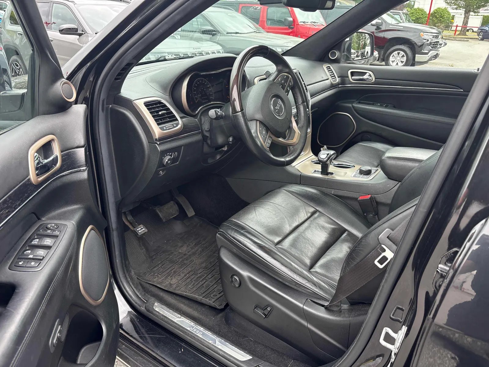 Interior driver side
