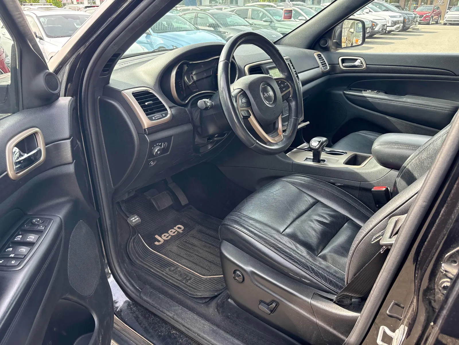 Interior driver side