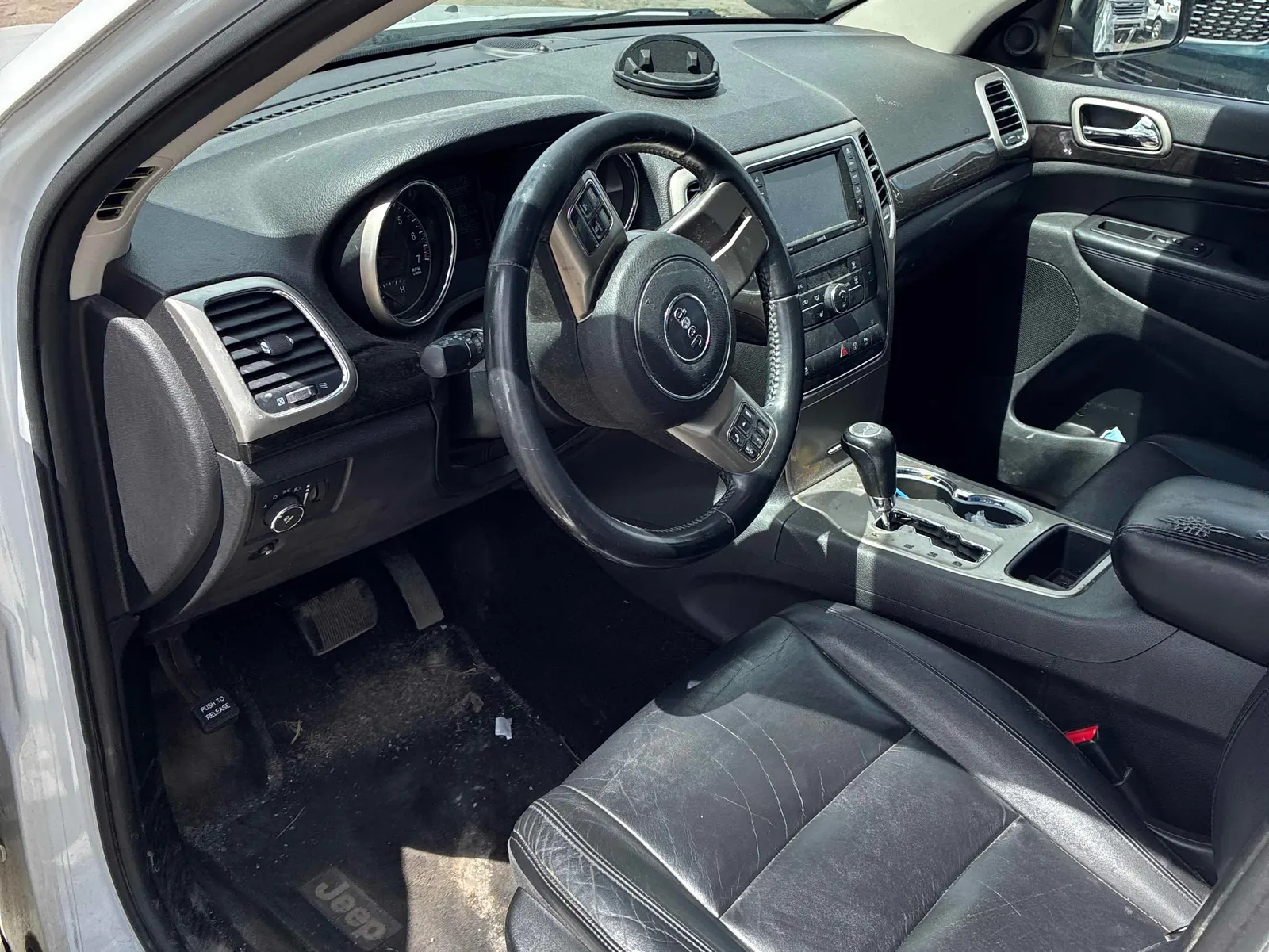 Interior driver side