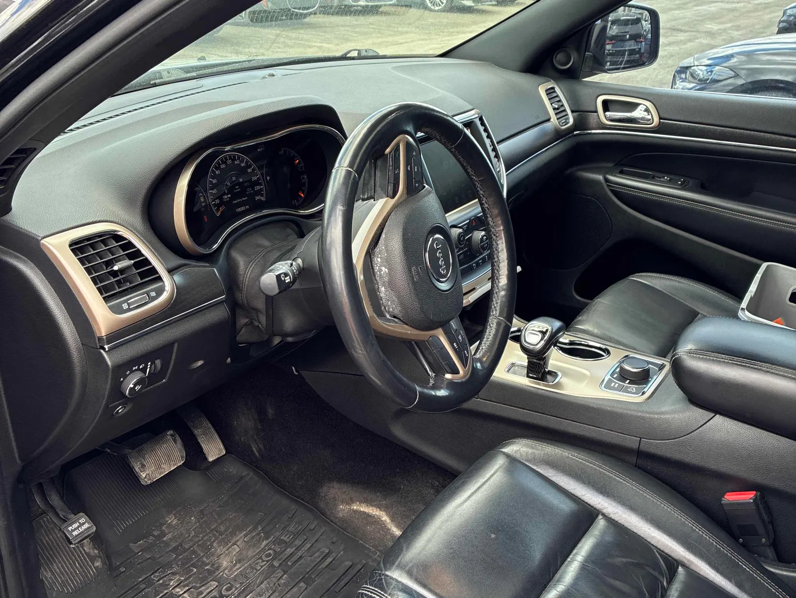 Interior driver side