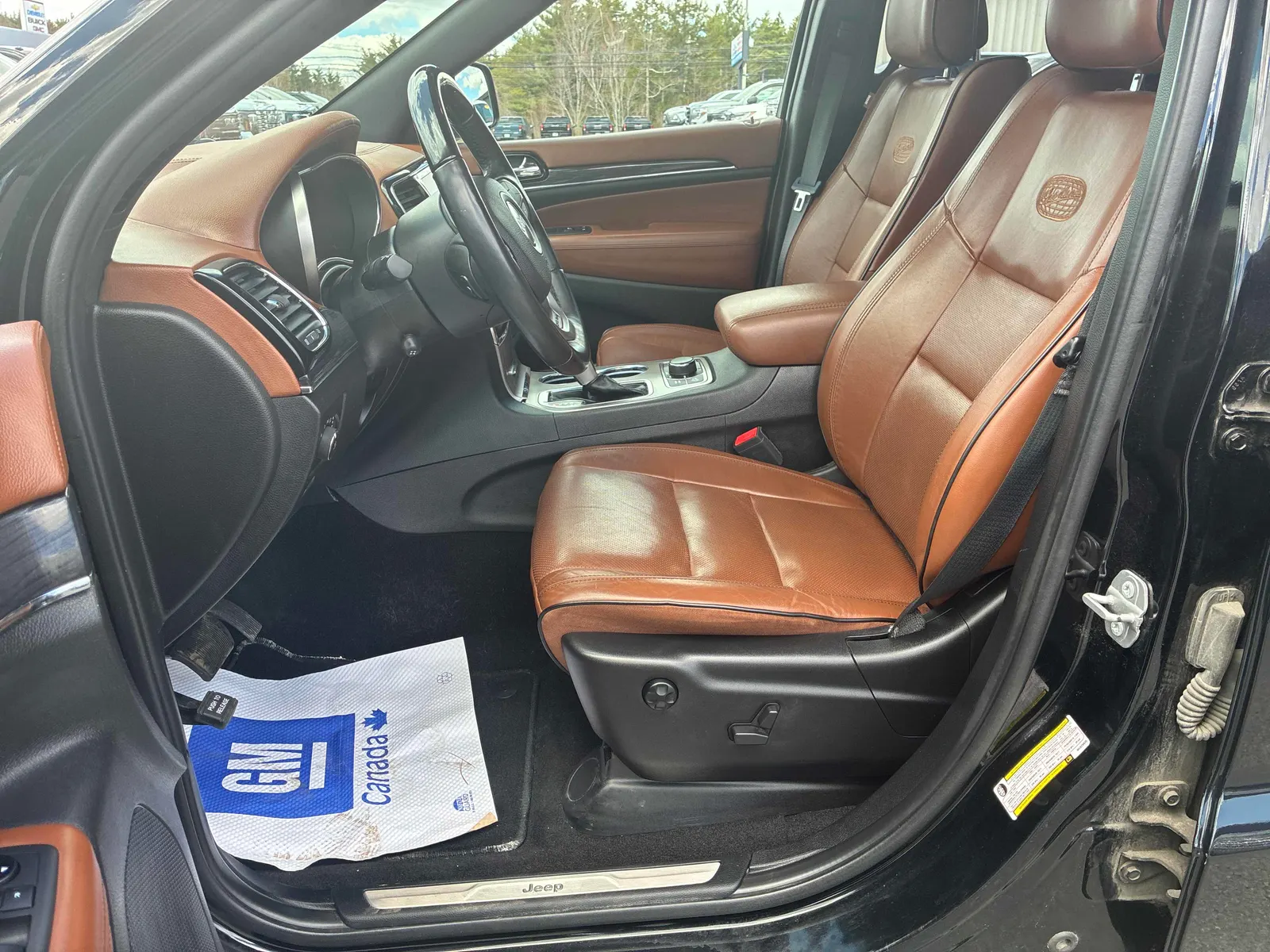 Interior driver side
