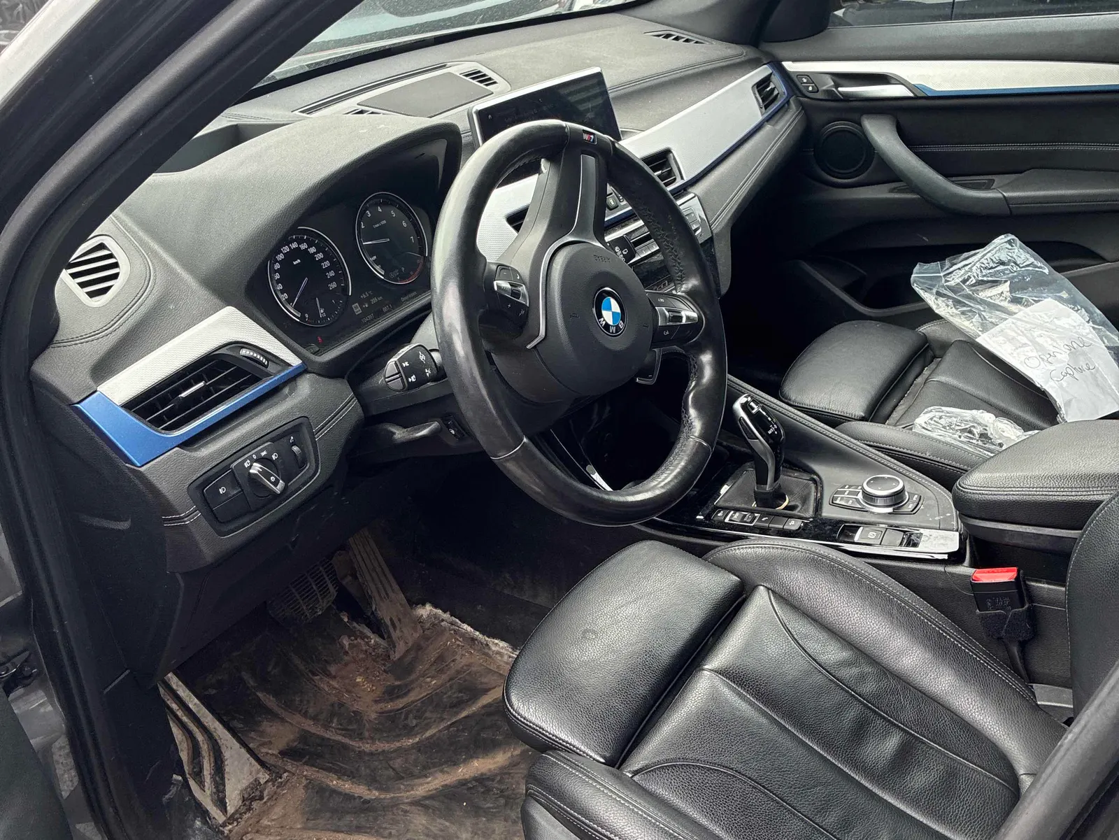 Interior driver side