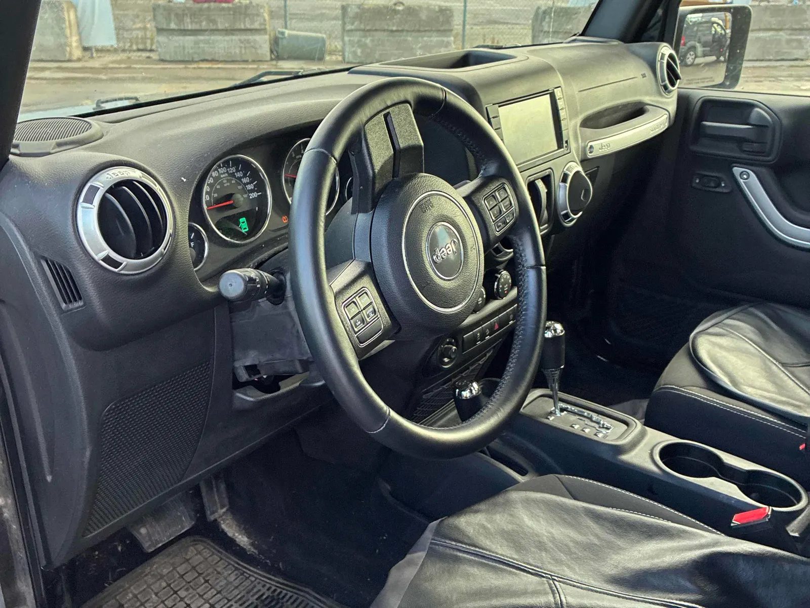 Interior driver side