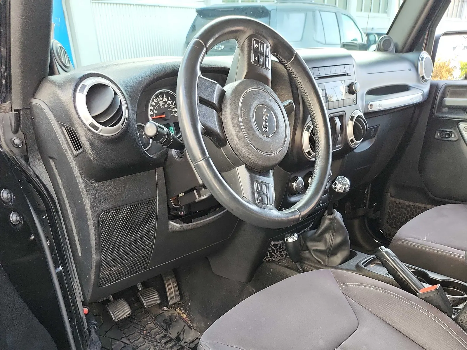 Interior driver side